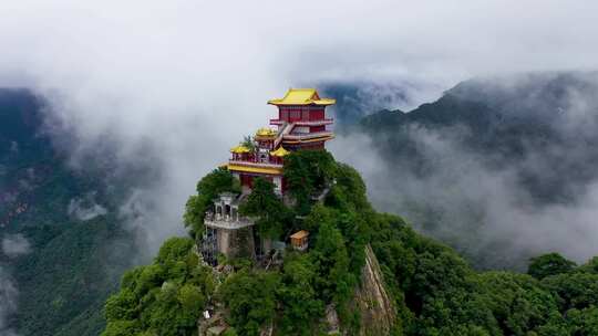 南五台山 钟南山 秦岭 云海 日出 云彩 蓝天