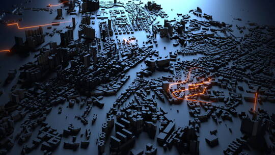 智慧城市大数据人工智能视频素材模板下载