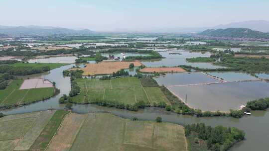 杭州白塔湖国家湿地公园航拍（5）