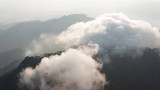 湖南衡阳南岳衡山航拍