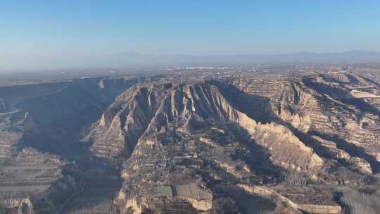 山西平陆冬季风景