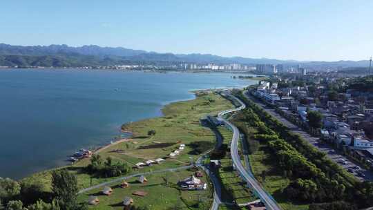 海湖海岛水鸟船只水上 4K高清合集