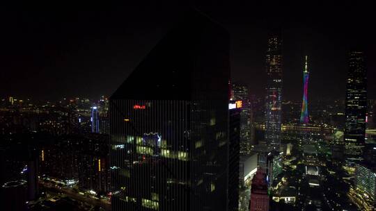 2022广州珠江新城花城广场花城汇夜景