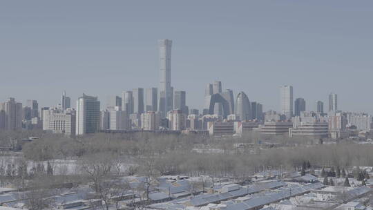 北京冬天雪景 北京冬季