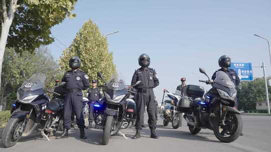 公安宣传特警形象铁骑展示（含灰片视频）