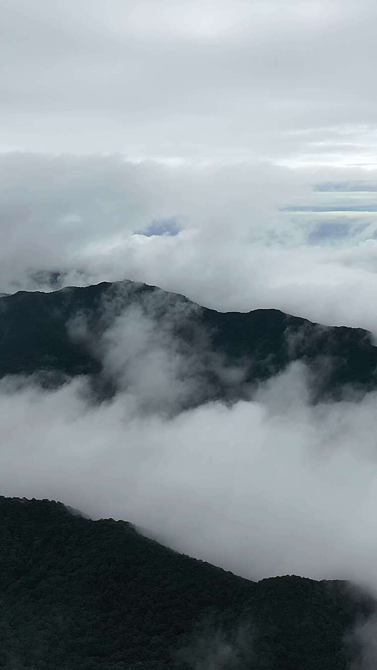 山脉云海自然风光素材