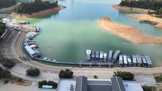 万绿湖 新丰江 河源 水库 青山绿水