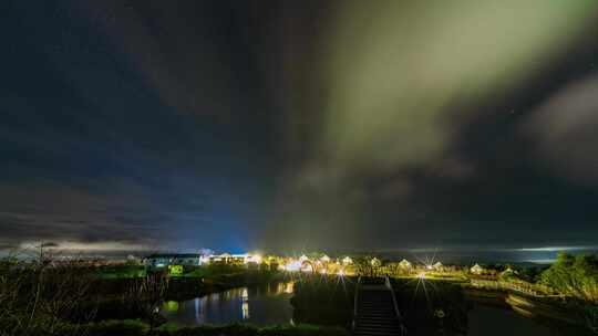 夜空下英仙座流星雨，铜鼓嶂，粤东第一峰