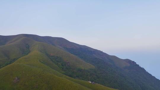 江西萍乡武功山自然风景区初秋风光