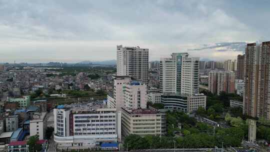 广西贵港市人民医院航拍