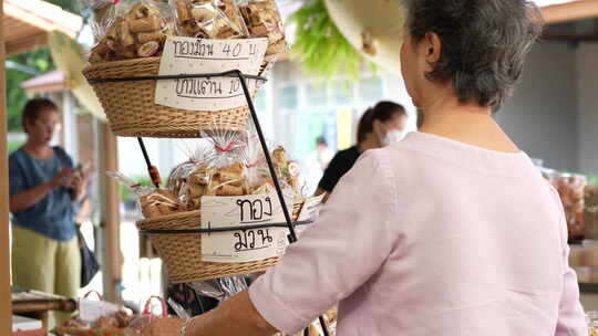 泰国清迈大理丽江曼谷市集集市