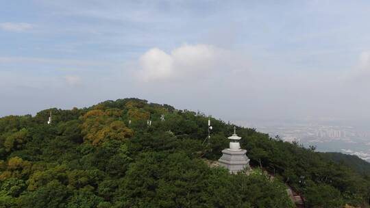 航拍福建泉州清源山5A景区风光