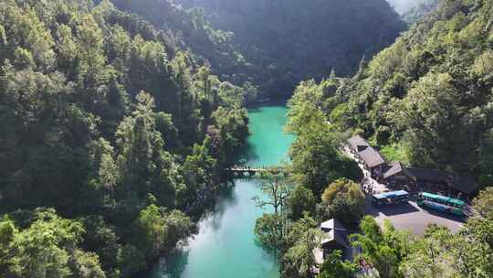 荔波小七孔景区航拍