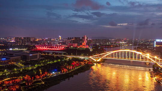 佛山新城夜景延时