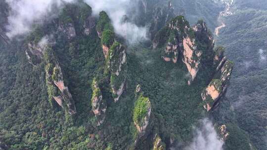 湖南张家界武陵源杨家界风景区