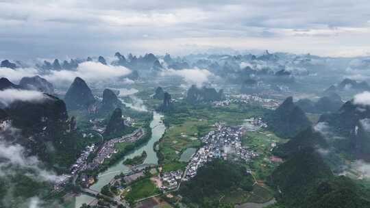 山水山峰山脉意境风景