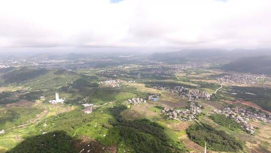 乡村山地航拍