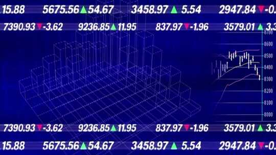 数据指数金融数字股市数字