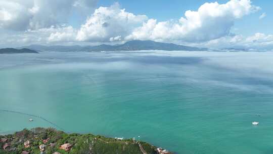 风景，航拍，无人机拍摄，全景，深圳海边风景