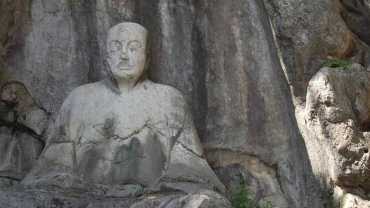 杭州吴山景区石佛院塑像