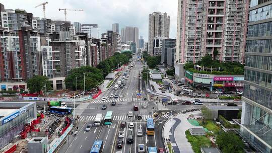 深圳南山蛇口在建交通疏解项目素材