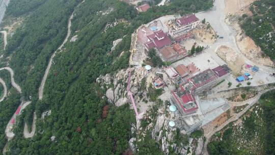 航拍福建五侯山风景区4K实拍视频