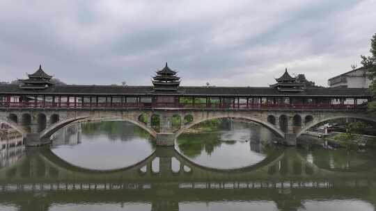 湘西风雨桥航拍