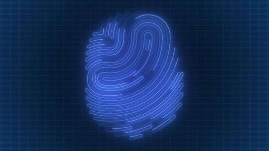 手指 指纹 指纹扫描