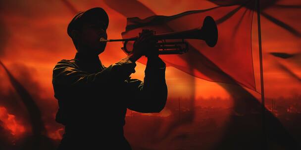 大气励志抗战胜利高燃混剪片头开场