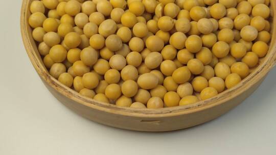 4K黄豆食品健康有机农产品视频素材模板下载