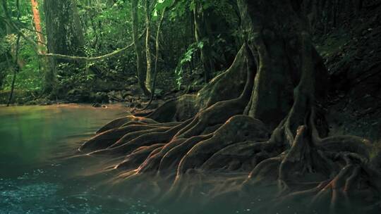 热带雨林组合镜头