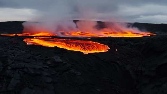 火山岩浆喷发