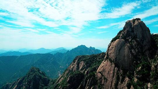 黄山的山峰