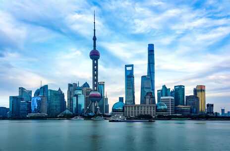 上海地标延时摄影