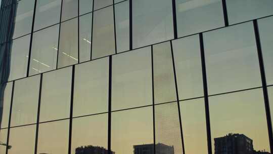 办公楼，城市，高层，玻璃窗