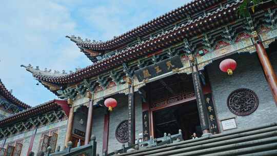 东山寺大鹏东山寺东山古寺深圳大鹏视频素材模板下载