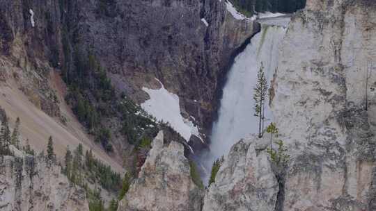 美国风景中的岩石峡谷和河流