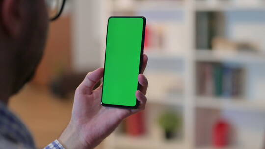 人用绿屏智能手机