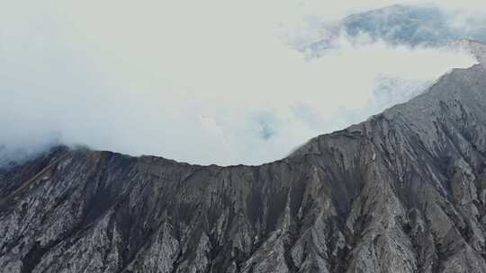 火山，布罗莫，印度尼西亚，蒸汽