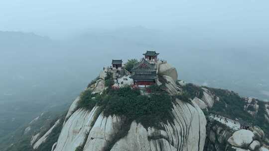 航拍驻马店泌阳铜山风景区