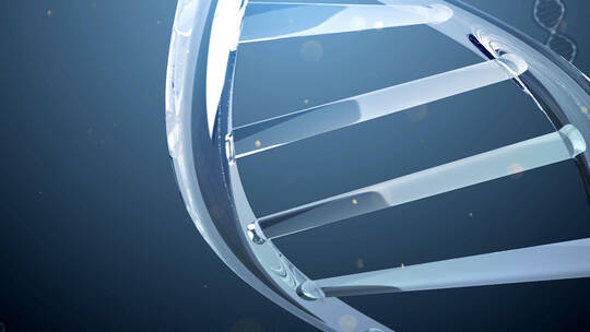 三维DNA结构镜头