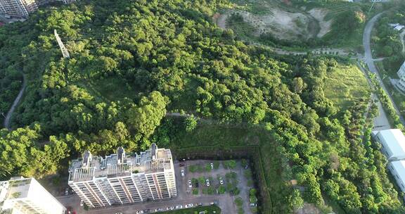 城市航拍 福建 莆田 城区 城市