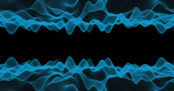粒子波浪A 4粒子线条 粒子光斑