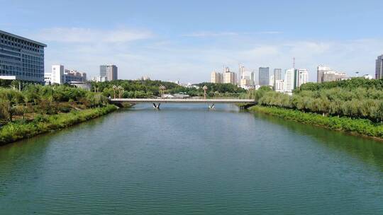 湖北咸宁城市宣传片地标建筑航拍