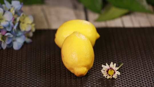 维生素C柠檬水果
