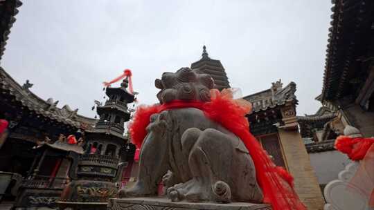 山西大同觉山寺实拍