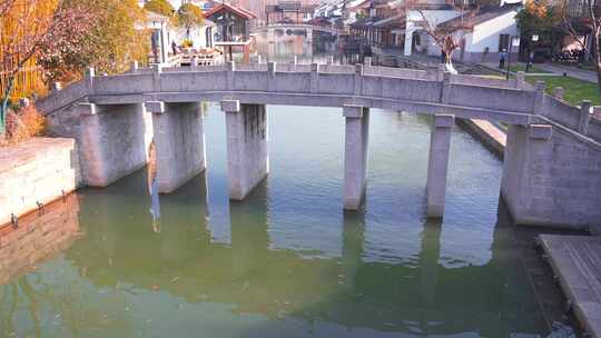 杭州湘湖水街湘湖越界建筑风景