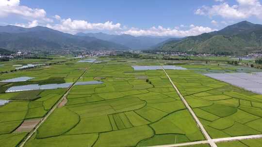 凉山州冕宁县 县城航拍