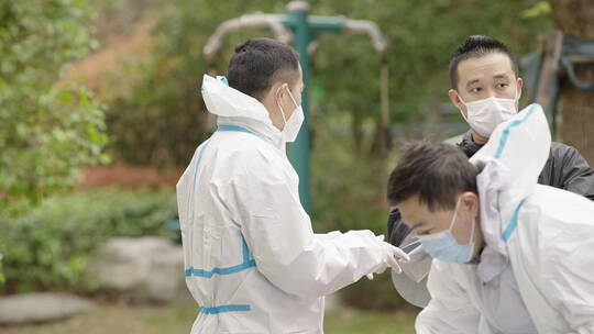 上海疫情志愿者准备工作视频素材模板下载