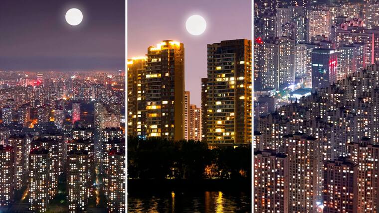 城市月亮 万家灯火【竖版】